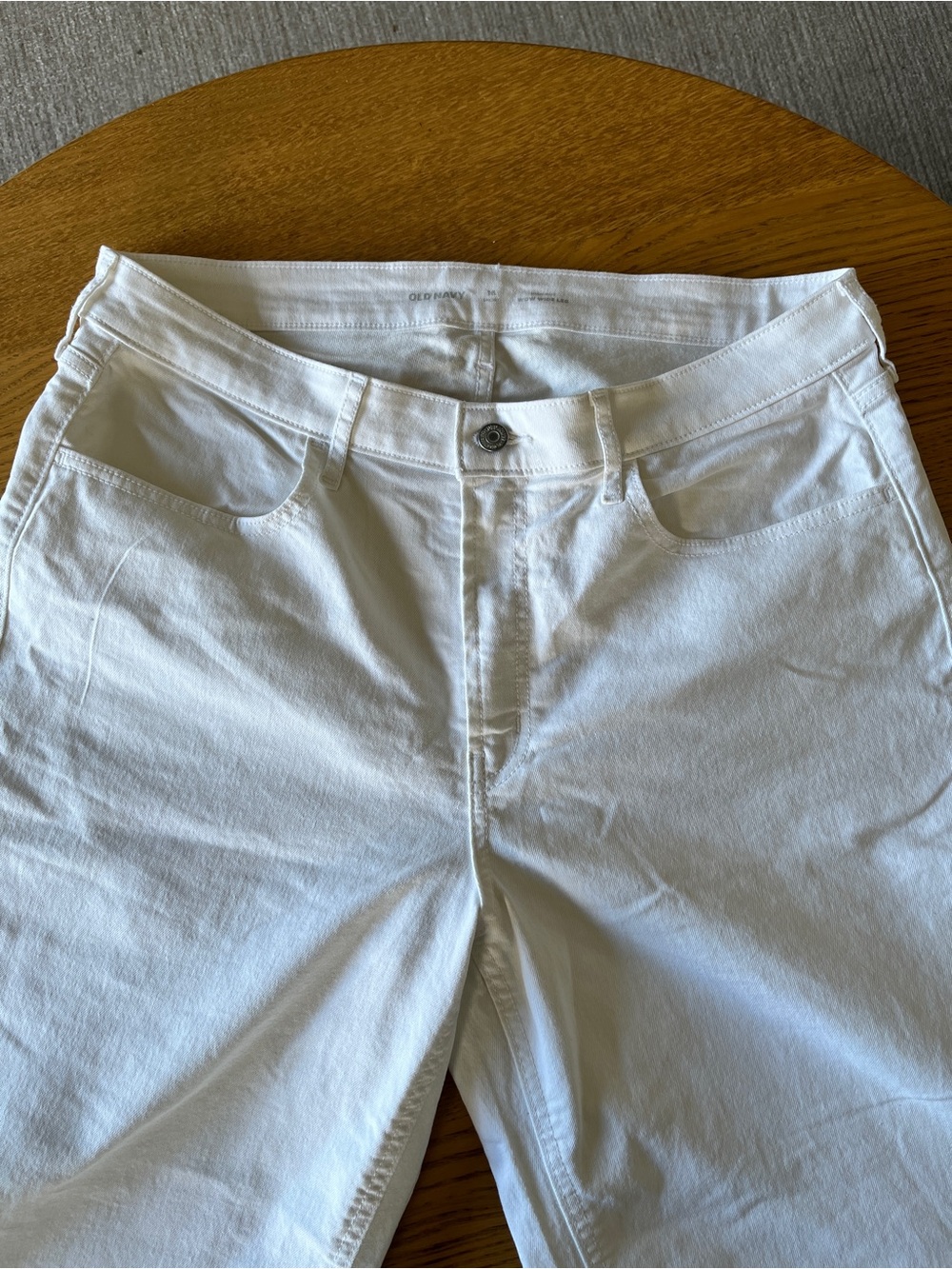 Old Navy White WOW High-Rise Wide Leg Women's Jeans